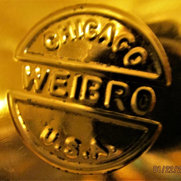 Weibro Cream and Copper Canister Set of 3 Vintage - Picture 9 of 15